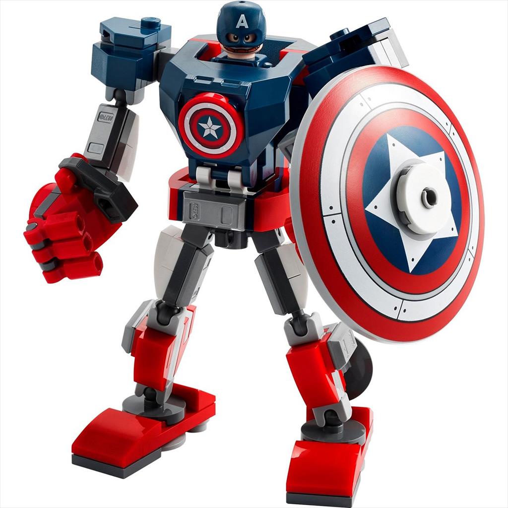 LEGO Superheroes 76168 Captain America Armor Mech