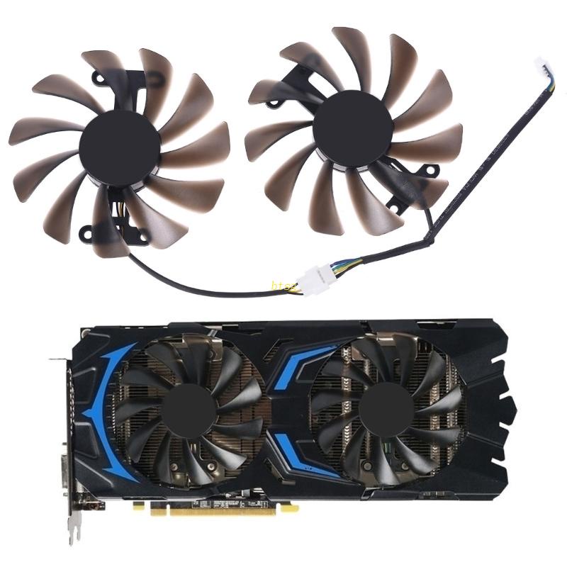 Bt 95MM GTX1070 1070Ti GPU VGA Cooler Fan Untuk KFA2 GALAX GeForce GTX1080 GTX1070 Ti AMP Core Kartu Grafis Pendingin Fan