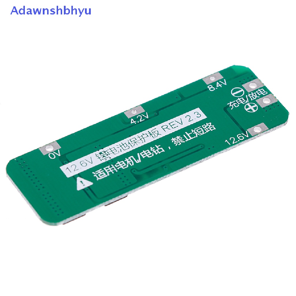 Adhyu 3S 20A Li-ion Lithium 18650charger PCB BMS Papan Perlindungan 12.6V ID