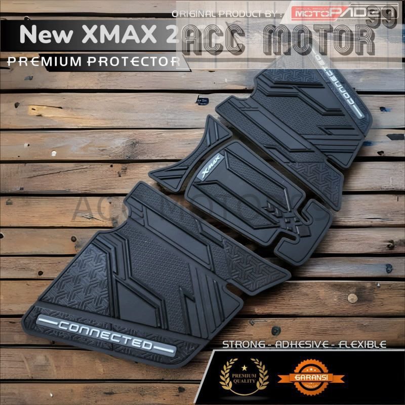 Stiker Rubber Tankpad Deckpad Yamaha XMAX 2023