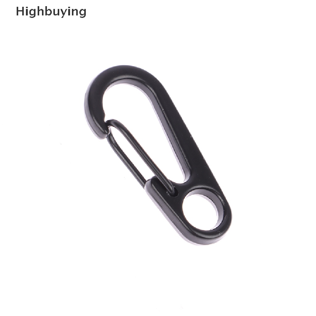 Hbid 5pcs Lobster Clasp Buckle Keychian Mini Carabiner Outdoor Camping Hiking Gesper Alloy Spring Snap Hooks Gantungan Kunci Alat Klip Glory