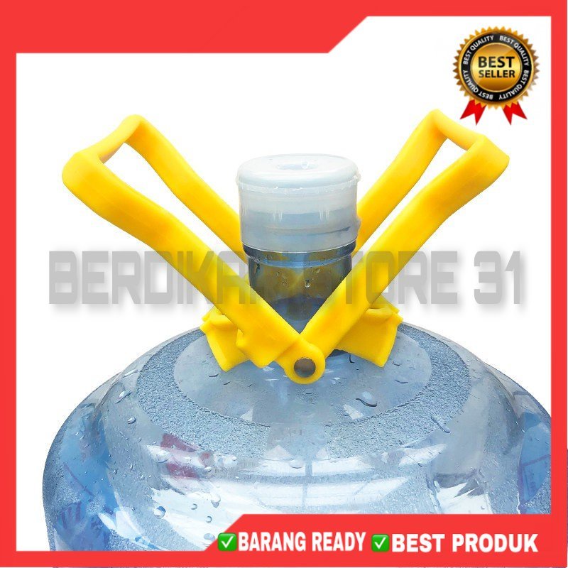 (BS)Alat Bantu Angkat Galon Double Handle Grip Holder Pengangkat Botol Air Minum Praktis Mudah Anti Slip