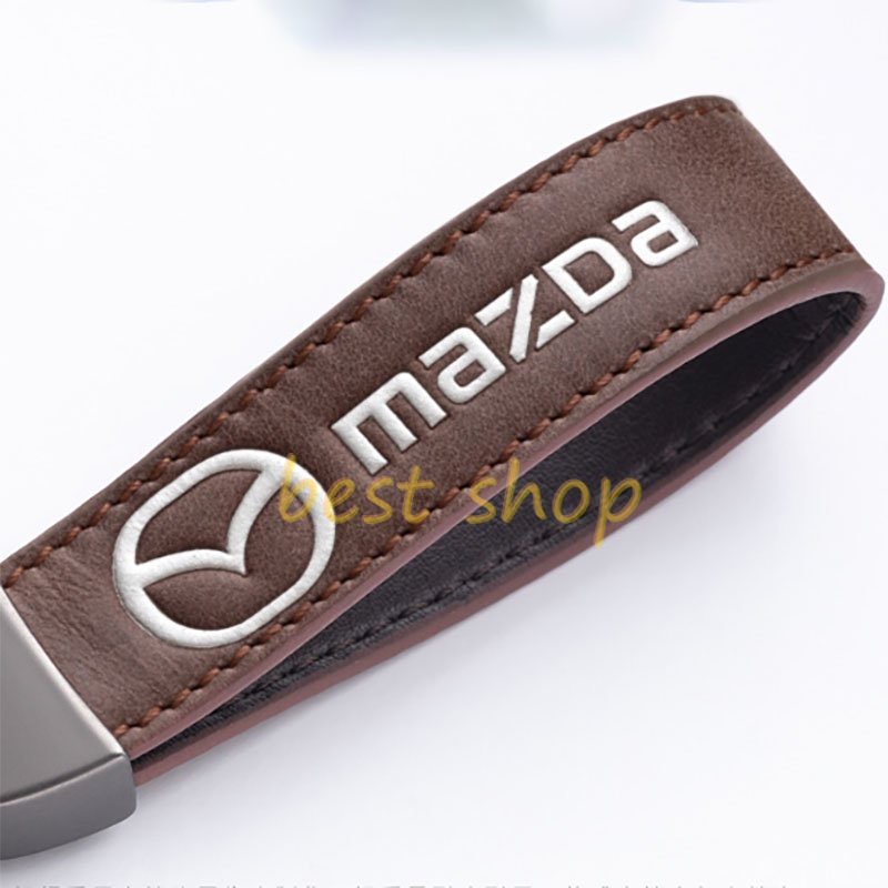 Casing Kunci Mobil Mazda 3 Atenza CX5 cx8 CX4 M6 CX30 Keyless Bahan Kulit