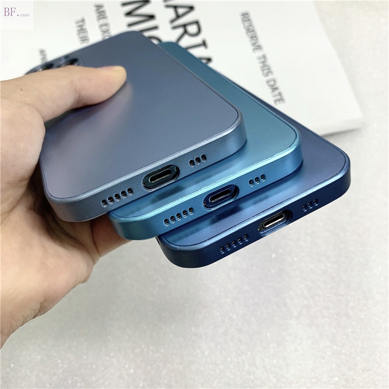 IPHONE Casing Hard Case Metal Anti fingerprint Matte Untuk Iphone14 12 13 11 Pro Max X XR XSMAX 7plus