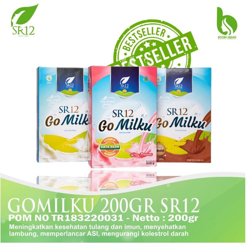 

SR12 GO MILKU 200G / SUSU KAMBING ETAWA