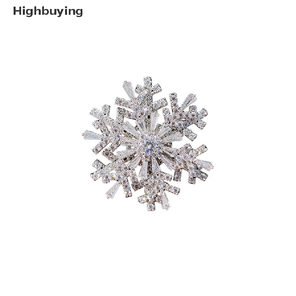 Hbid Cincin Snowflake Bersinar Dapat Diputar Lapisan Ganda Cincin Yang Dapat Disesuaikan Kepribadian Elegan Cincin Berlian Penuh Jari Telunjuk Cincin Terbuka Pesona Aksesoris Pesta Pernikahan Glory