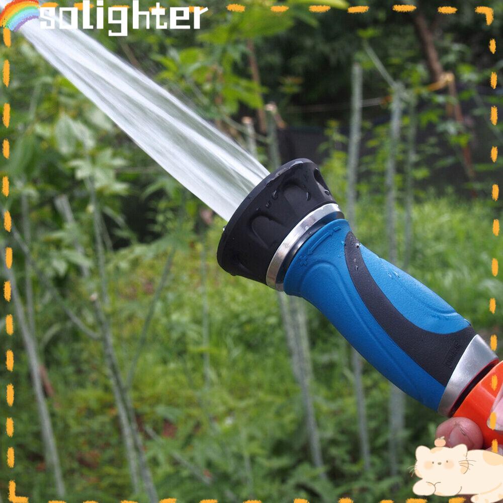 Solighter Sprinkler Penyiraman Taman Portable Hose Nozzle Tekanan Tinggi Air Bunga Rumah Tangga Sprinkler