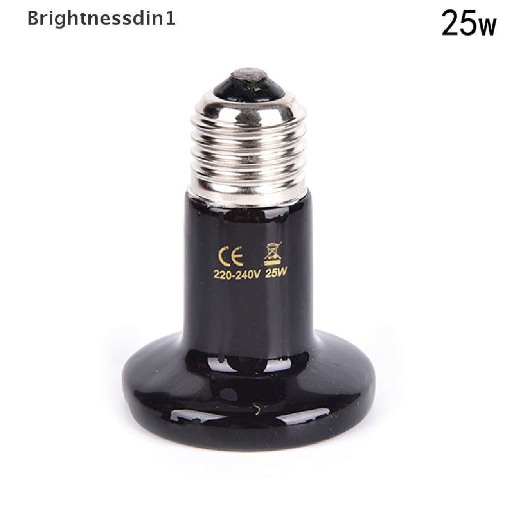 [Brightnessdin1] Menebal infrared ceramic emitter heat light bulb lamp Untuk Butik brooder Hewan Peliharaan Reptil