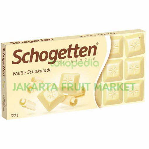 

(COKELAT) SCHOGETTEN WHITE CHOCOLATE 100GR