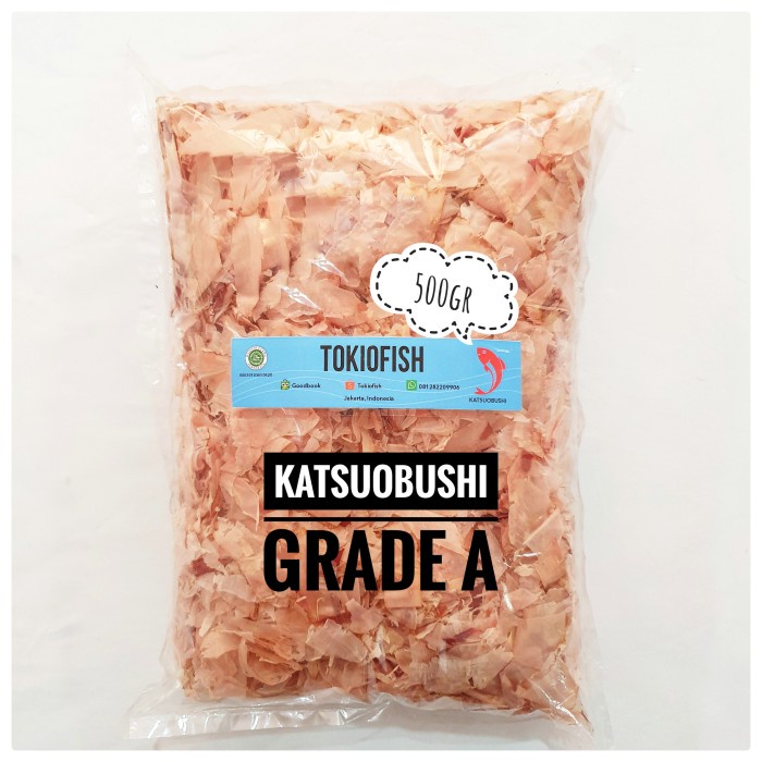 

[Ready Stock] bisa COD Katsuobushi Tokiofish 500 gr Export Quality (Grade A)