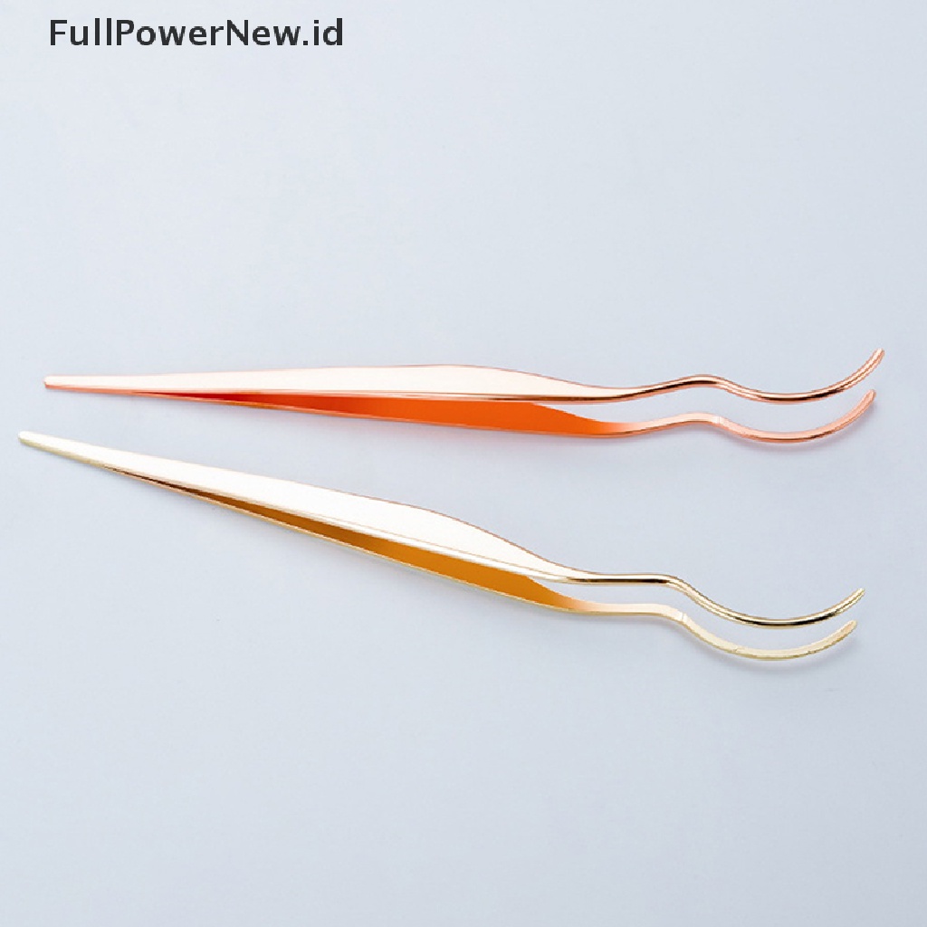 Power Klip Bulu Mata Palsu Pinset Bulu Mata Aplikator Alat Bantu Bulu Mata Forcep Tools ID