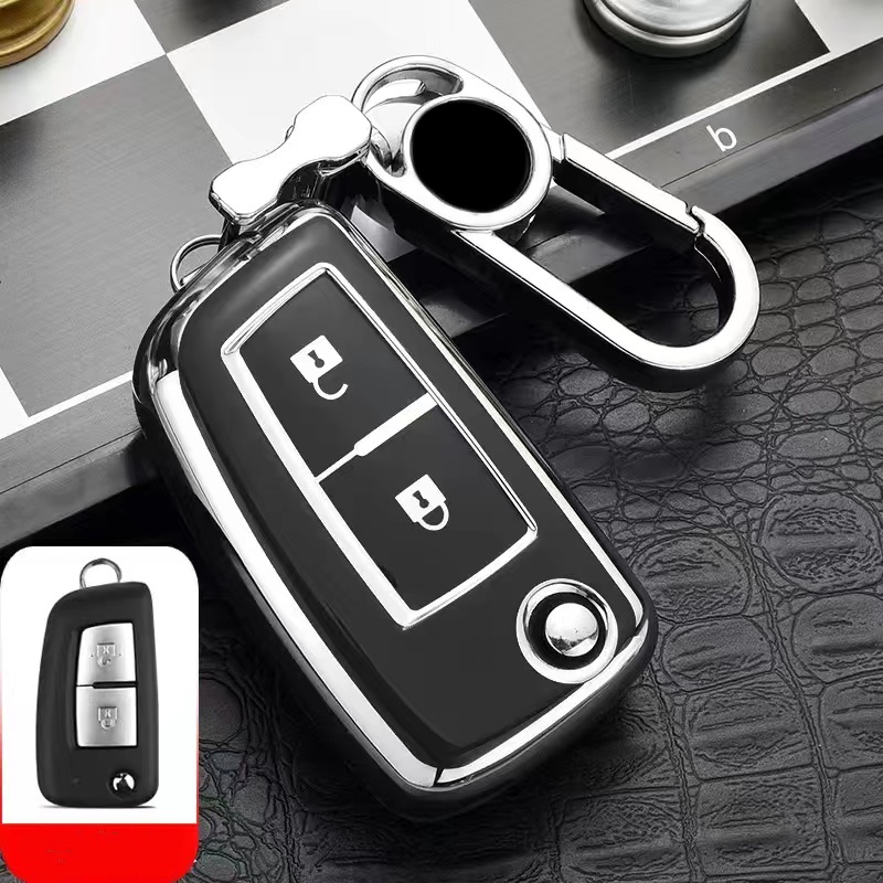 For Nissan key case Nissan key case KICKS SENTRA LIVINA TIIDA key ring key chain