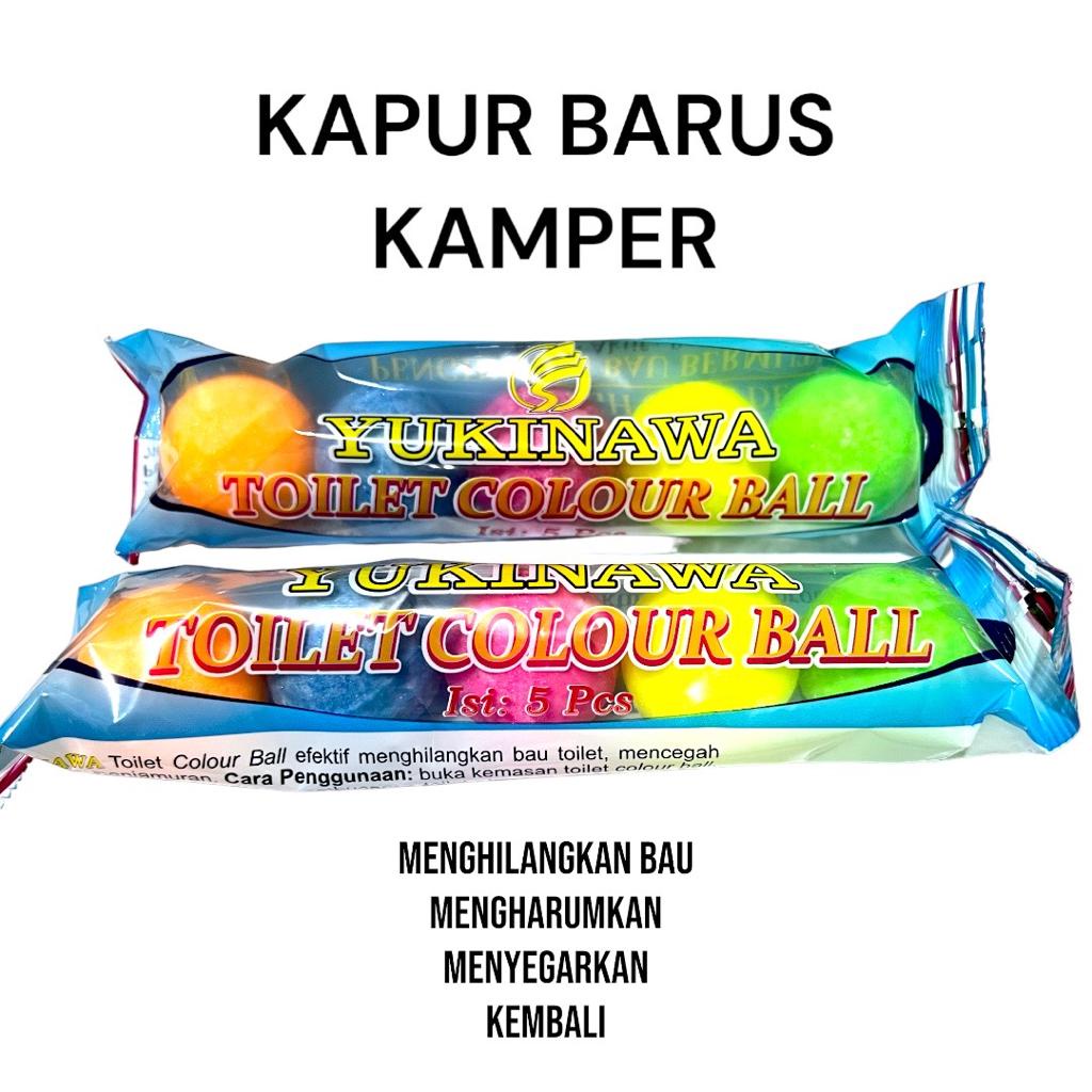 Kamper Barus Yukinawa Toilet Ball Kamper Toilet Warna 1 Pack 5 pcs