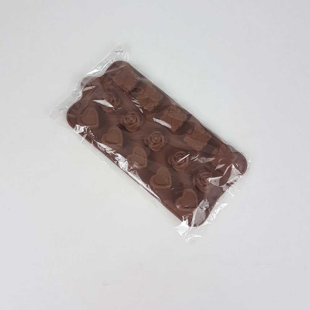 (BISA COD) FTIHSHP AILEHOPY Cetakan Coklat Es Batu Ice Cube Tray Mold Model Love - DU997