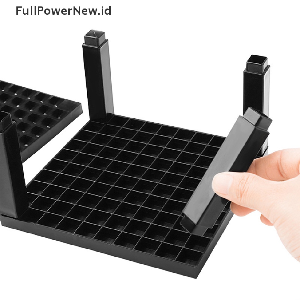Power 1PC Removable 96lubang Tempat Pensil Makeup Brushe Holder Perlengkapan Paing ID