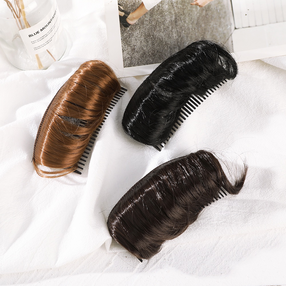 Fashion Wig Hair Clip Fluffy Heightening Pad Sisir Rambut Wanita Aksesoris Rambut