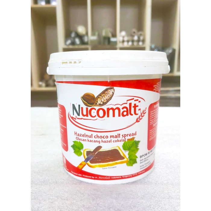 

Nucomaltine Selai Choco Hazelnut 1 Kg (Free MRJELLY Ekonomis 1 Sachet)