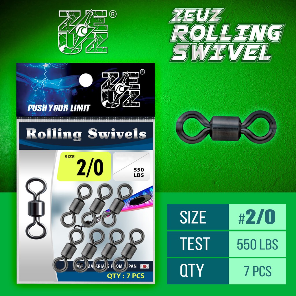 SWIVEL ZEUZ / ROLLING SWIVEL ZEUZ MATERIAL FROM JAPAN