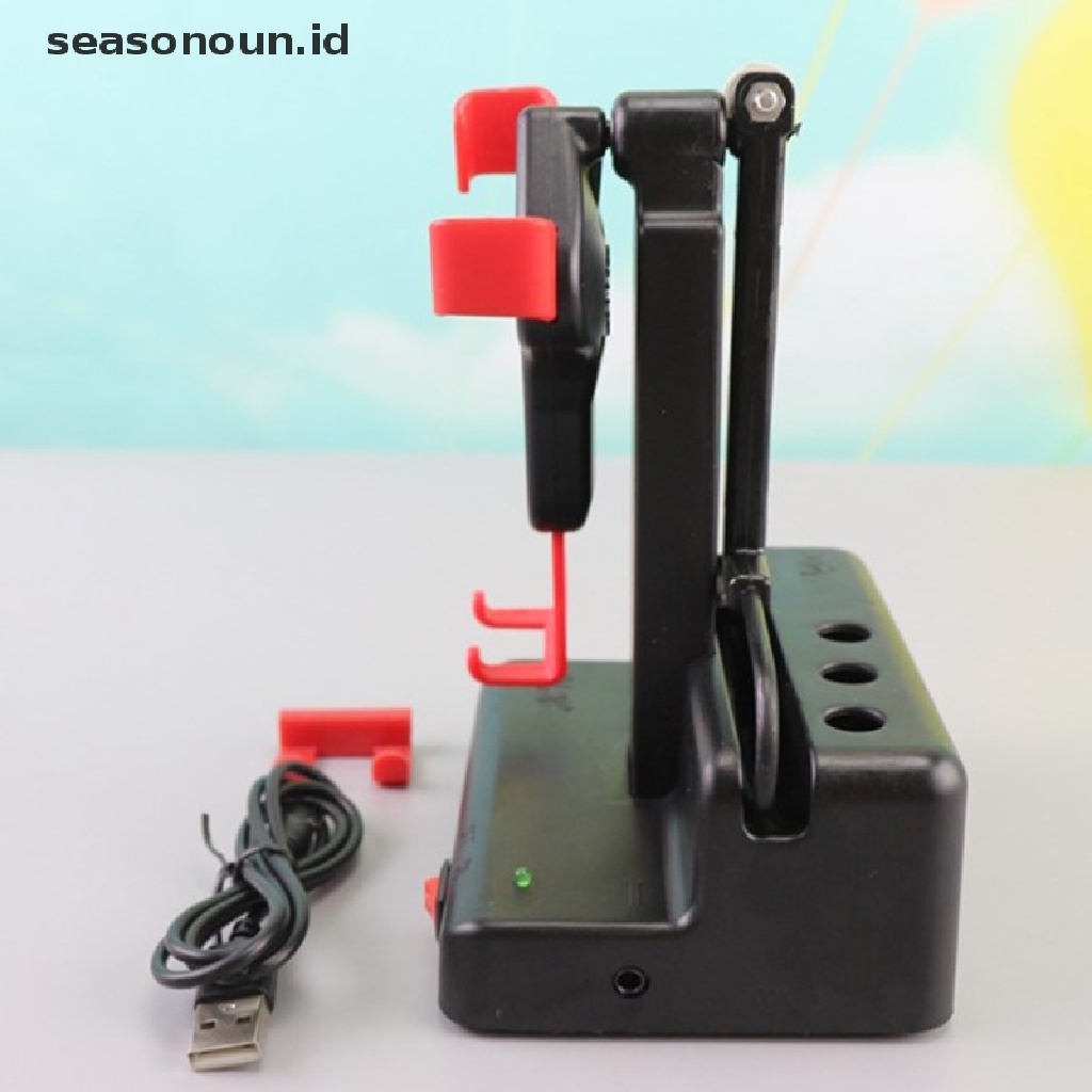 Seasonoun Phone Swing Automatic Shake Motion Brush Step Safety Wiggler Dengan Kabel USB.