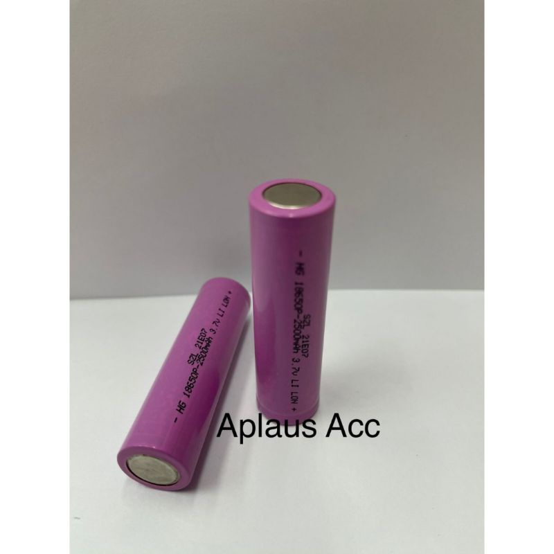 Battery Baterai 18650 3.7V  2500 Mah bisa isi / Cas Ulang Rechargeable Recharger [ BES SELLER ]