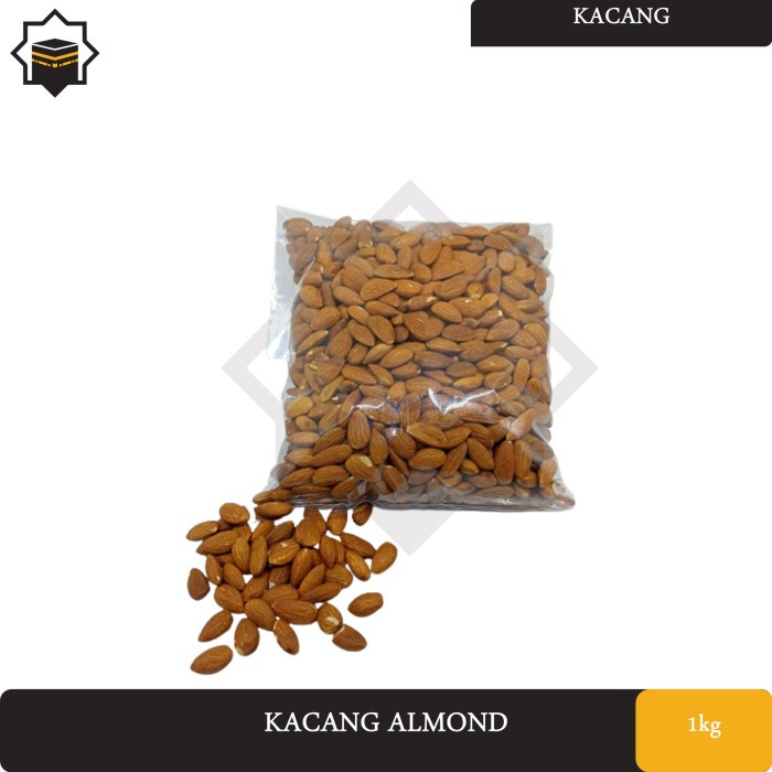 

Almond Roasted Plain Kacang Almomd Panggang