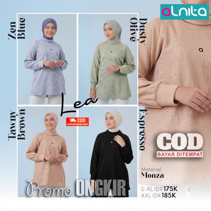 ALNITA// ATASAN ALNITA - LEA | BLUS | DEWASA | BERKUALITAS | COD