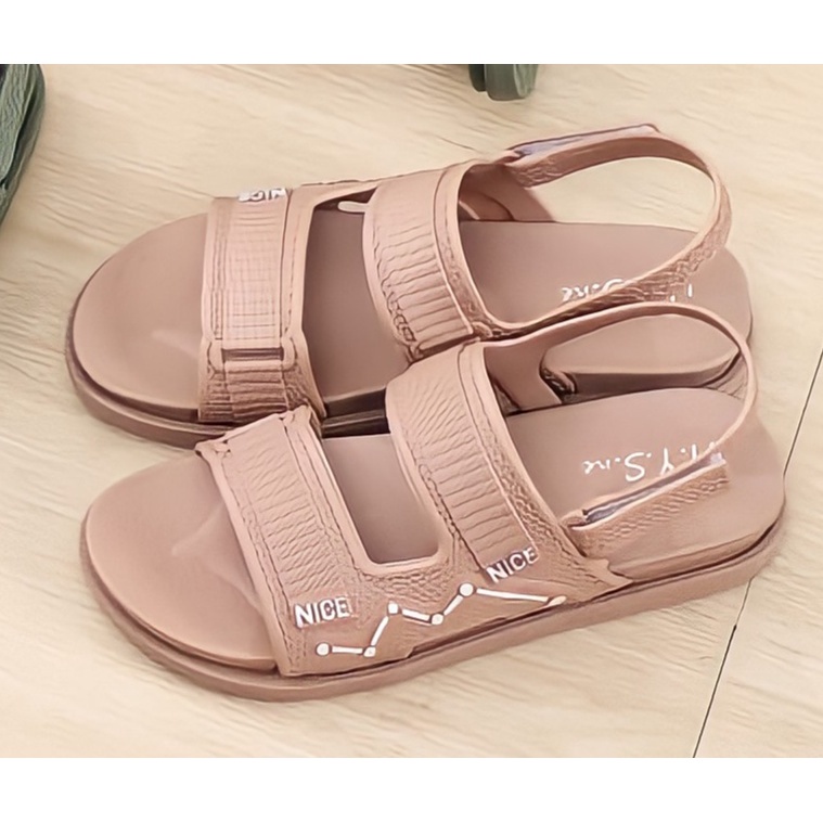 (COD) Sandal Gunung Nice Wanita Jelly Import HYS 0912-16