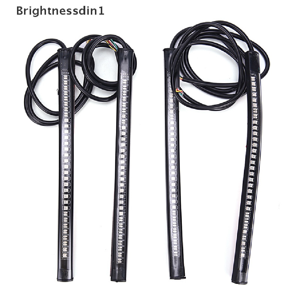 [Brightnessdin1] Lampu LED 48pl Motor Ekor Rem Stop Sein Strip Stop Light Butik