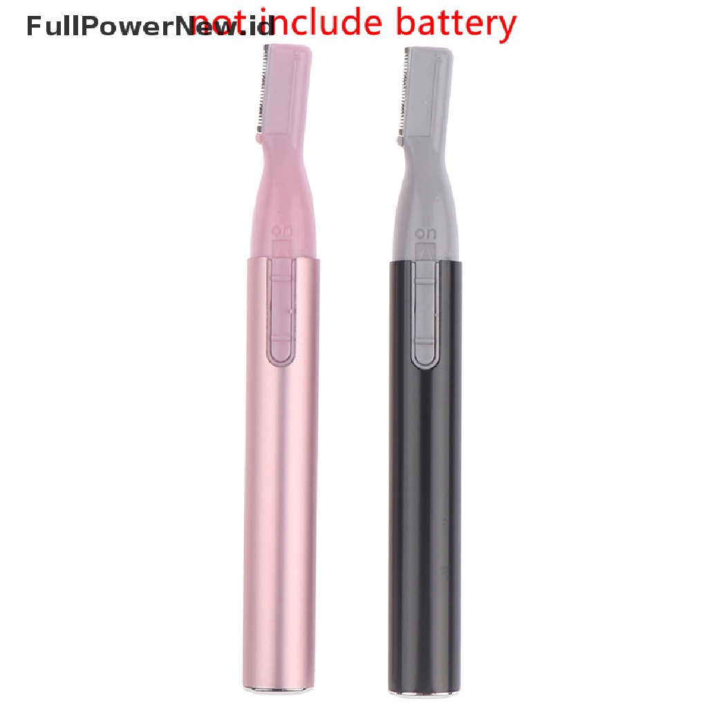 Power Gunting Alis Wajah Elektrik Hair Trimmer Mini Portable Wanita Alat Cukur Tubuh ID