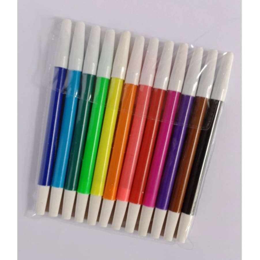 12 PCS - SPIDOL 12 WARNA MURAH 838 | COLOURING MARKER PENCIL | SPIDOL WARNA