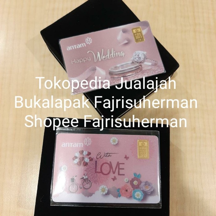 

⭐BISA COD⭐ box wedding dan with Love 1G