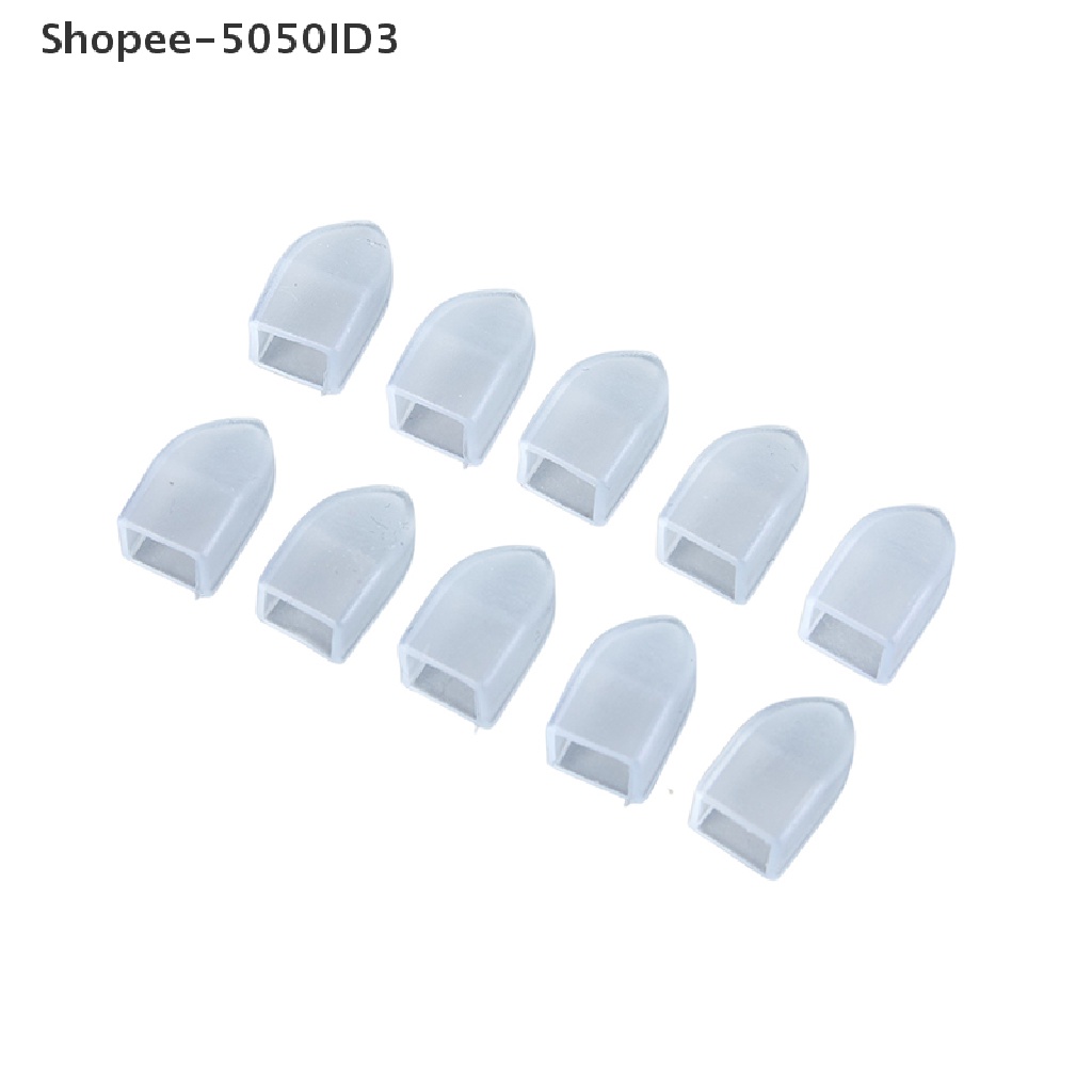 [HOT] 10pcs Nipper Cover Selongsong Pelindung Untuk Gunting Kutikula Kuku Pinset Cap [ID]