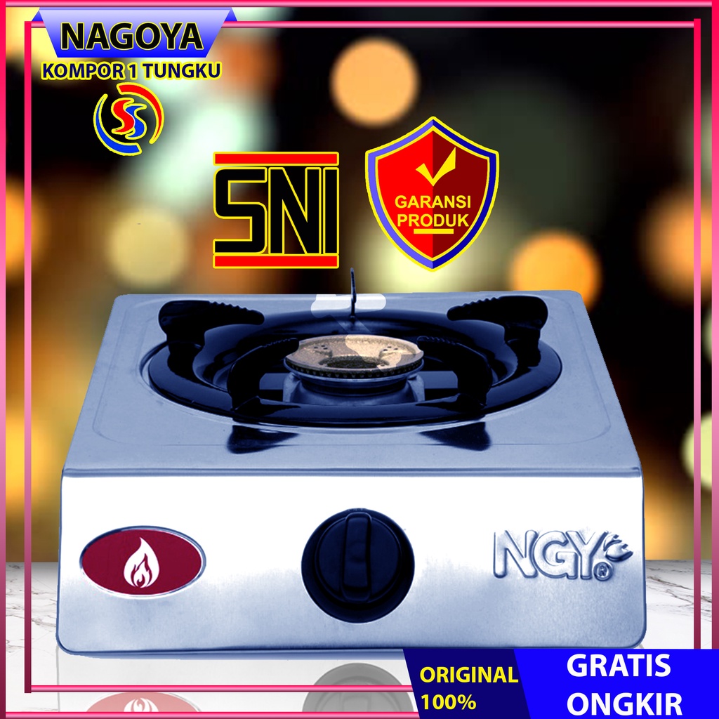 Kompor Gas Api 1 Tungku | NGY-444 NAGOYA