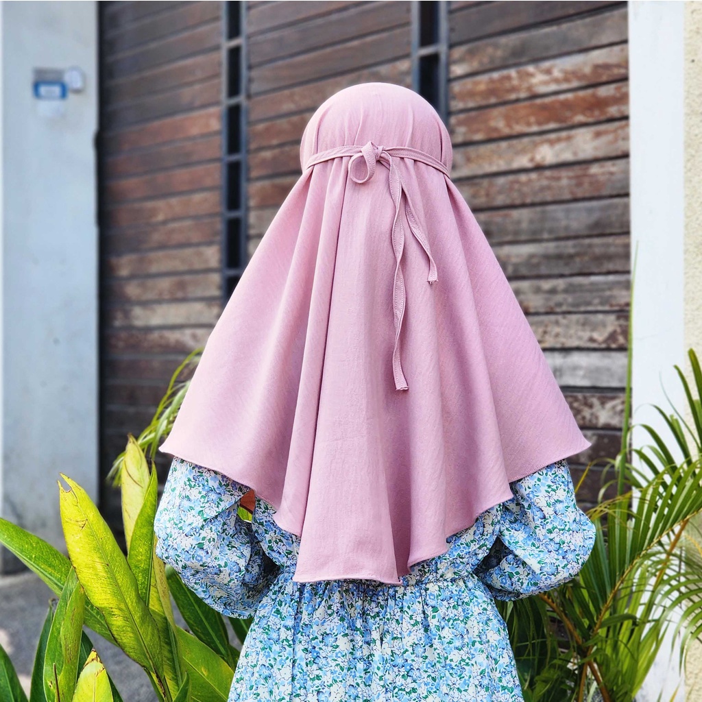 Hijab Bergo Maryam Crinkle Airflow Size M