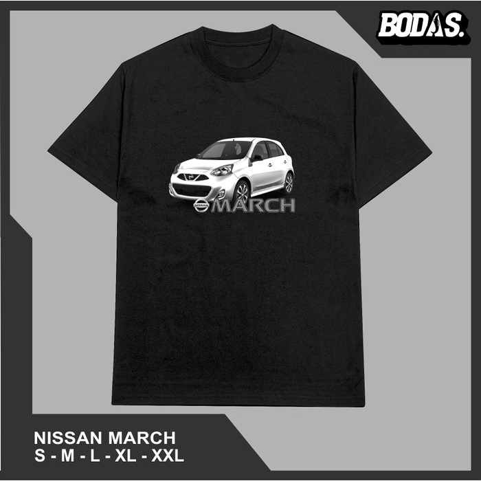 KAOS DISTRO OTOMOTIF MOBIL NISSAN MARCH