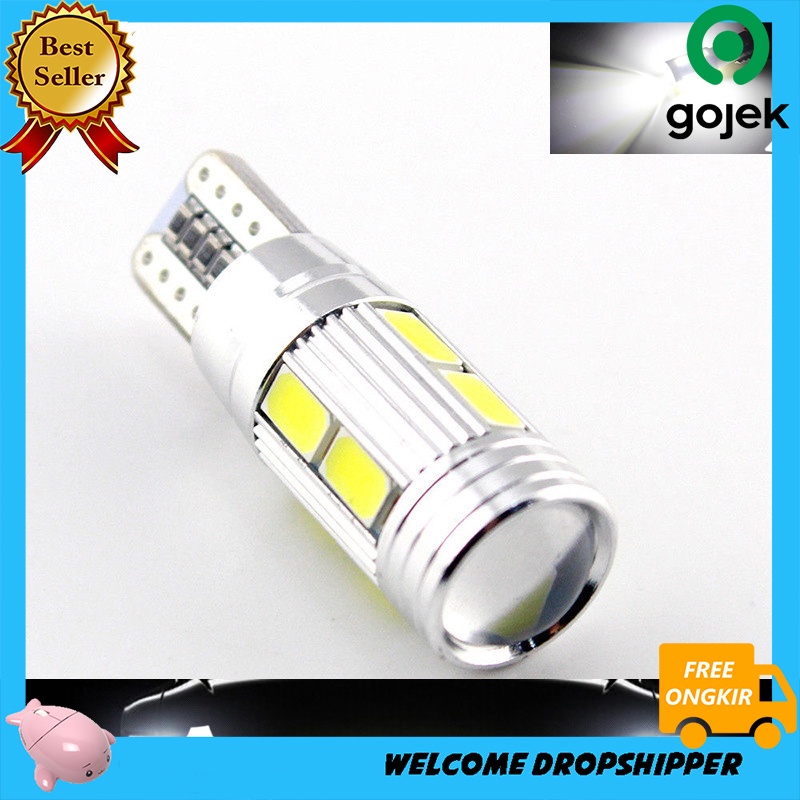 MaxGTRS Lampu Kabut Mobil Foglamp LED H3 T10 SMD 5630