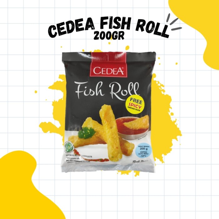 

CEDEA FISH ROLL [ 200g ]