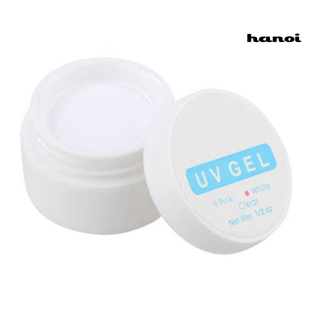 Hi * Wanita Sticky UV Gel Polish Nail Art Tips Lem Ekstensi Manicure Decor