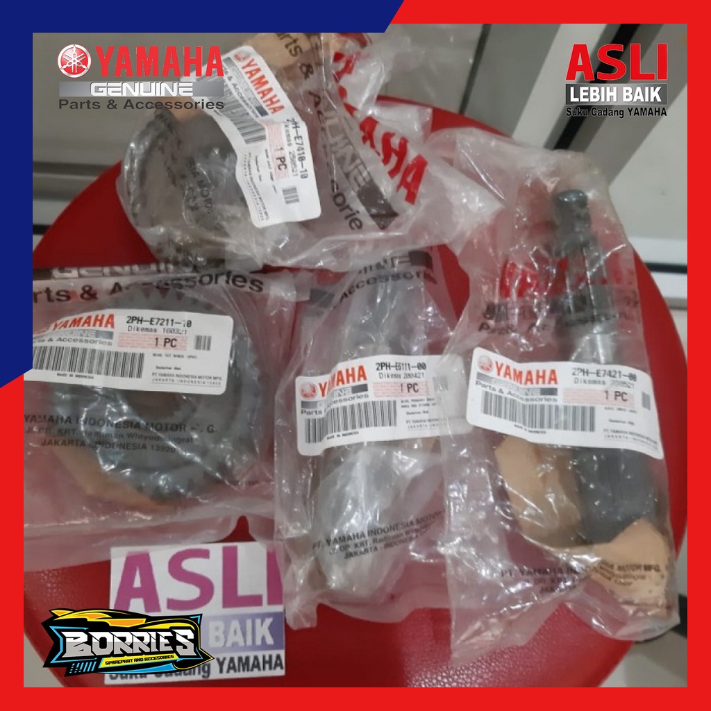 Gear Box Rasio Set Mio M3 Fino Xride dan Soul GT 125 Original Yamaha