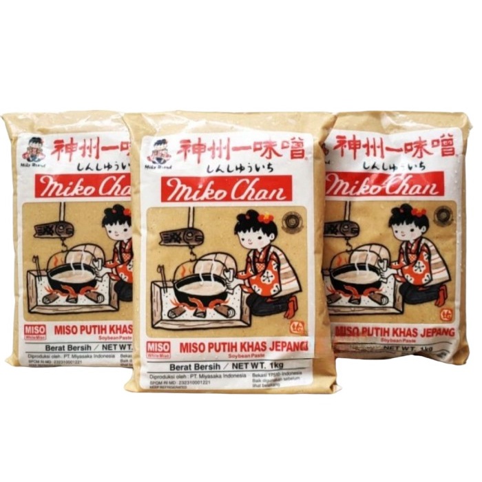 

[Bumbu Dapur] Shinshuichi Mikochan Miso Soup 1kg - Miso Paste Putih Tauco Miko Chan