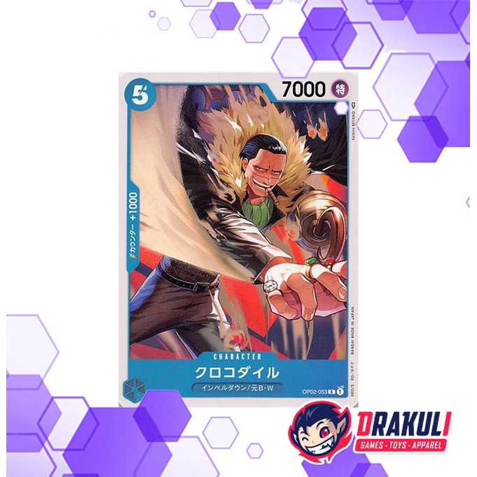 One Piece Card Game - Crocodile OP02-053 C