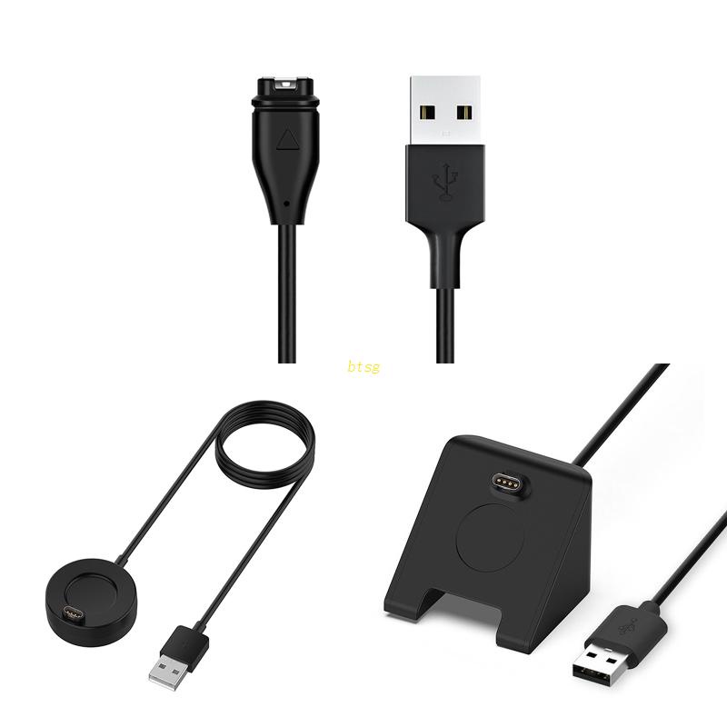 Btsg Kabel Charging Dock Power USB Bracket Charger Holder Untuk Untuk Fenix 7S/7X-EPIX
