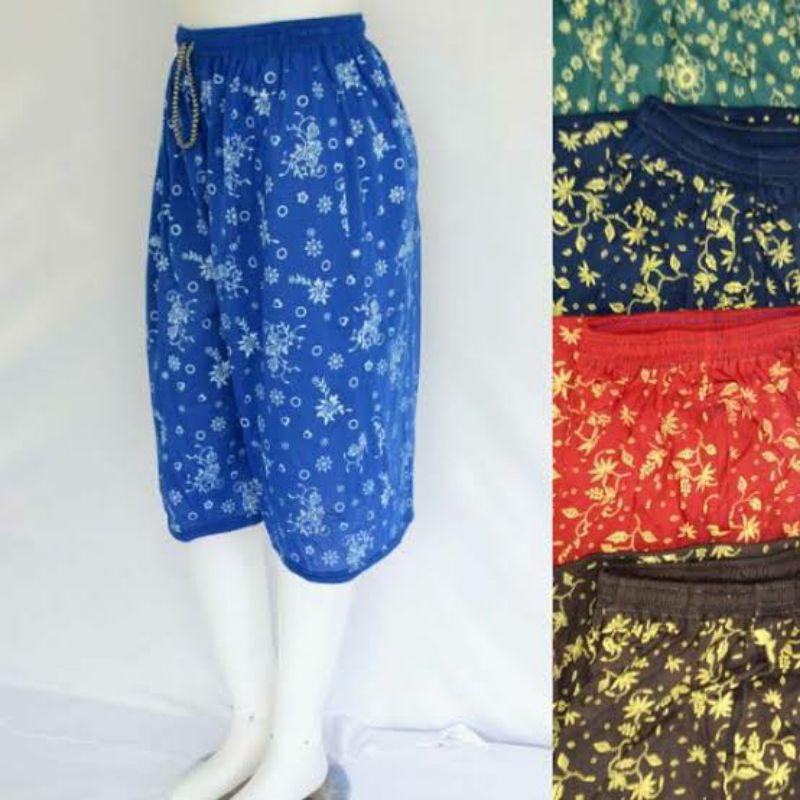 Celana Kolor Super Jumbo L5 Wanita Misty Santai Motif Bunga Model Losban By Solo Fashion Story