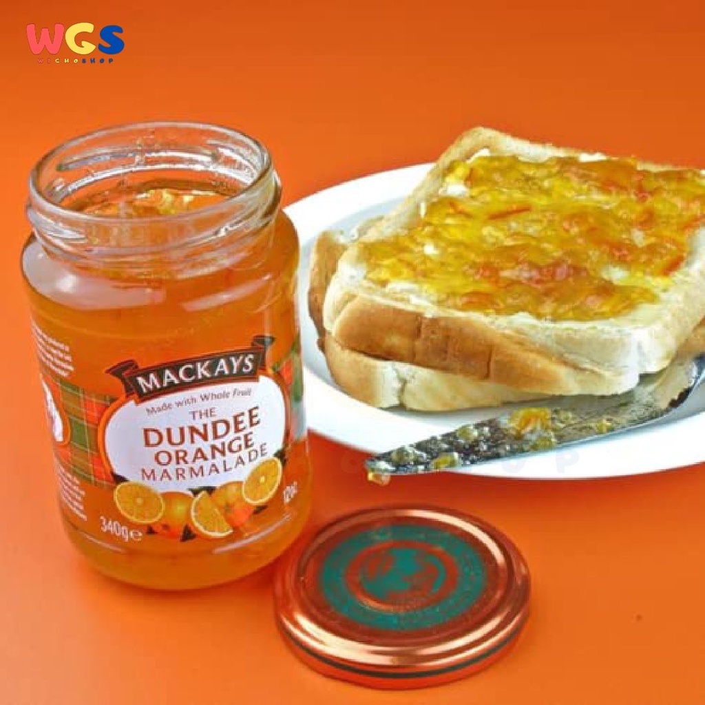 Selai Mackays Dundee Orange Marmalade Jam 340 gr - Selai Jeruk