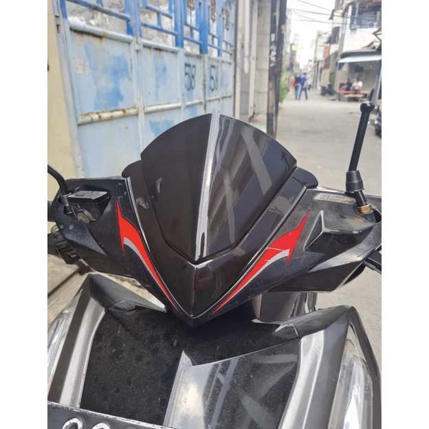 visor honda vario techno 125 BLACK MFD