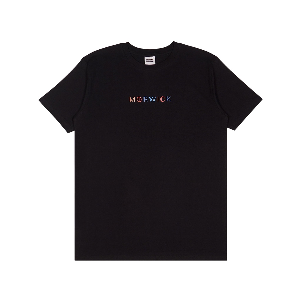 MORWICK - Kaos Short Sleeve Lengan Pendek Pria - Sant - Hitam