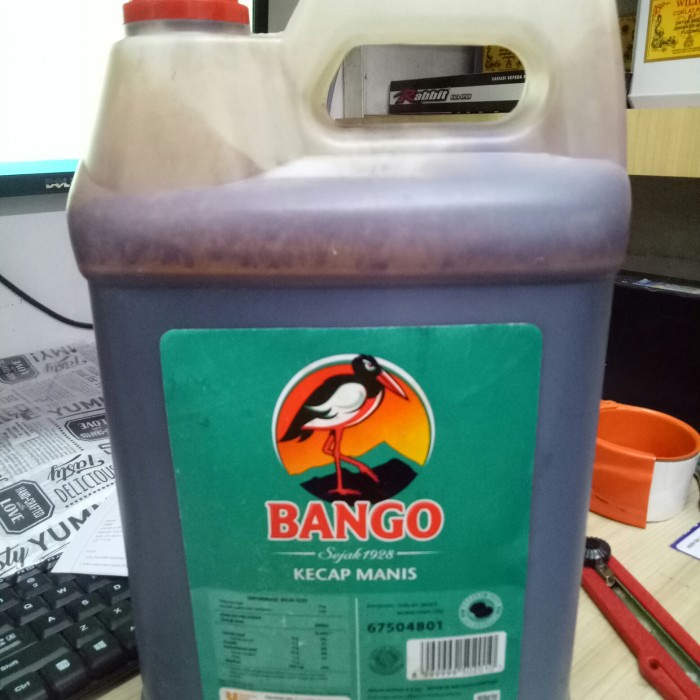 

kecap manis bango jerigen 6,2kg gojek/grab/jne trucking only