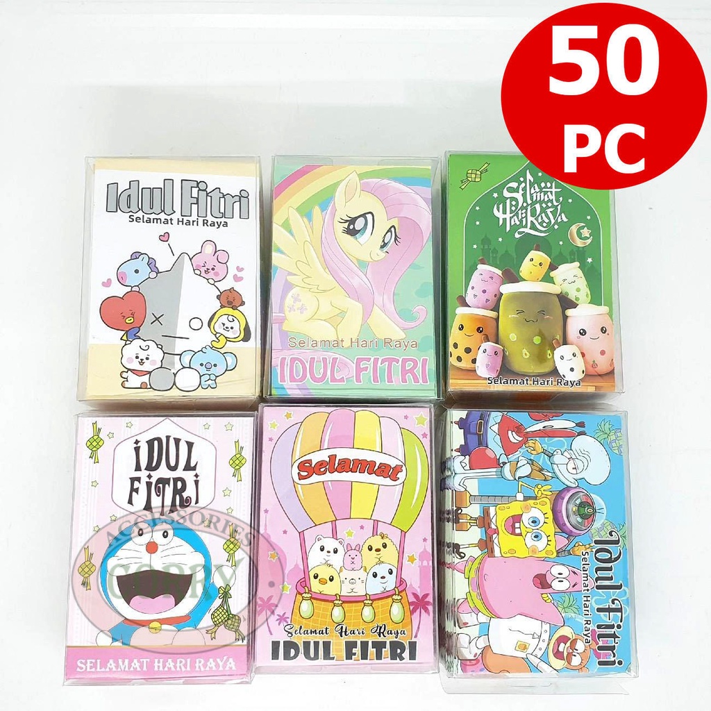 

Angpao Lebaran Isi 50 Murah 10 Cm Kartun Lucu Idul Fitri Labu Labu Amplop Uang Hijau Biru Pink Kuning