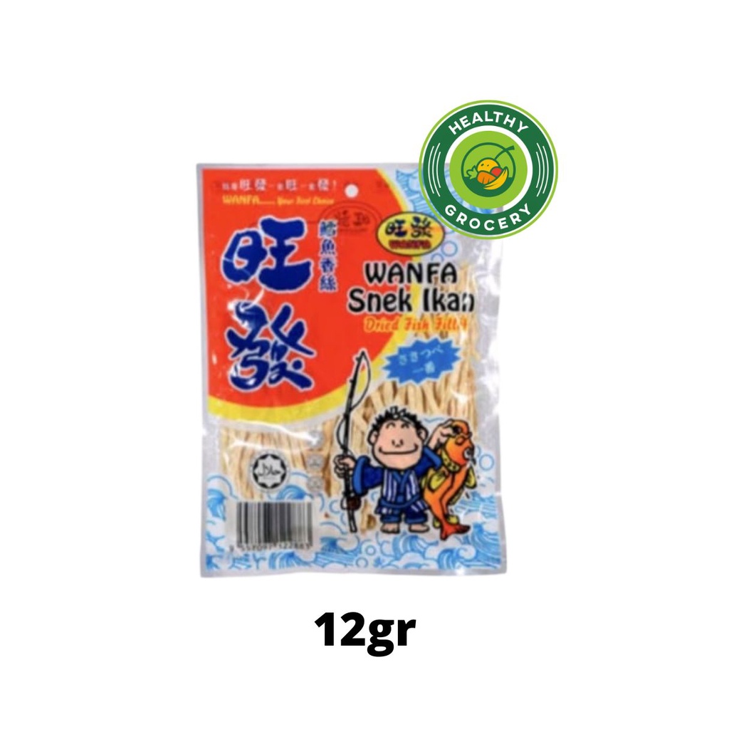 Wanfa Fish Snack 12gr / Snak Ikan