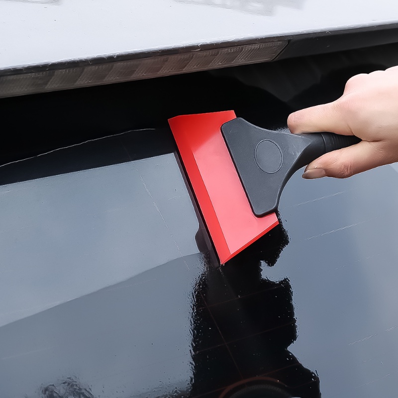 Car Squeegee Window Tints Bungkus Plastik Kaca Air Wiper Film Scraper Squeegee Non-Slip Handle Rumah Tangga Alat Pembersih Otomatis